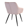Scaun Iris Pudra+Black Legs Scaun Iris Pudra+Black Legs