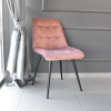 Scaun Capella Catifea Rusty HLR44+Black Legs