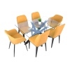 Scaun Aster Yellow Scaun Aster Yellow