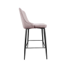 Барный Стул Clasic Pudra HLR-25+Black Legs