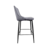 Барный Стул Clasic Grey HLR 23 +Black Legs