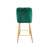 Барный Стул Clasic Green HLR 56+Gold Legs Барный Стул Clasic Green HLR 56+Gold Legs