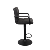 Scaun Bar SB-042 BlackPU+Black Leg
