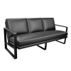 Диван York 3 Pu Black Диван York 3 Pu Black