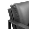 Диван York 3 Pu Black Диван York 3 Pu Black