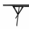 Стол Nora Black Marble 180×90