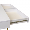 Consola Mia cu sertar White/Gold Consola Mia cu sertar White/Gold