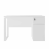 Masa Birou+BOX incorporat Dreapta 120×60 White/White Masa Birou+BOX incorporat Dreapta 120×60 White/White