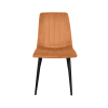 Scaun DC-90P N43 Catifea Orange+Black Legs Scaun DC-90P N43 Catifea Orange+Black Legs