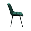 Scaun Capella Catifea Dark Green HLR57+Black Legs Scaun Capella Catifea Dark Green HLR57+Black Legs