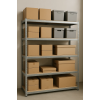 Raft metalic de depozitare Nex Budget 1800x900x400 mm, 5 rafturi MDF, galvanizat Raft metalic de depozitare Nex Budget 1800x900x400 mm, 5 rafturi MDF, galvanizat