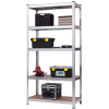 Raft metalic de depozitare Nex Budget 1800x900x400 mm, 5 rafturi MDF, galvanizat Raft metalic de depozitare Nex Budget 1800x900x400 mm, 5 rafturi MDF, galvanizat