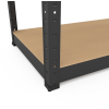 Raft metalic de depozitare Nex Budget 1800x900x400 mm, 5 rafturi MDF, antracit Raft metalic de depozitare Nex Budget 1800x900x400 mm, 5 rafturi MDF, antracit