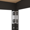 Raft metalic de depozitare Nex Budget 1800x900x400 mm, 5 rafturi MDF, antracit Raft metalic de depozitare Nex Budget 1800x900x400 mm, 5 rafturi MDF, antracit