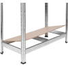 Raft metalic de depozitare Nex Budget 2000x1000x450 mm, 5 rafturi MDF, galvanizat Raft metalic de depozitare Nex Budget 2000x1000x450 mm, 5 rafturi MDF, galvanizat