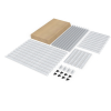 Raft metalic de depozitare Nex Budget 2000x1000x450 mm, 5 rafturi MDF, galvanizat Raft metalic de depozitare Nex Budget 2000x1000x450 mm, 5 rafturi MDF, galvanizat