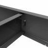 Стеллаж для хранения Nex Standard 1800x900x400 мм, 5 полок МДФ, антрацит Стеллаж для хранения Nex Standard 1800x900x400 мм, 5 полок МДФ, антрацит