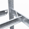Raft metalic de depozitare Nex Standard 2400x1200x500mm, 5 rafturi, MDF, galvanizat