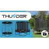 Детский садовый батут THUNDER Inside Elite 8FT (244 см) Черный Детский садовый батут THUNDER Inside Elite 8FT (244 см) Черный