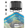 Trambulina de gradina pentru copii THUNDER INSIDE ELITE 10FT (305cm) Black