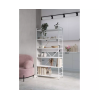 Raft metalic Nex Loft 1700x800x350 mm, 5 rafturi, PAL, White/ White snow