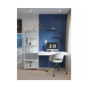 Raft metalic Nex Loft 1700x800x350 mm, 5 rafturi, PAL, White/ White snow