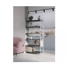 Raft metalic Nex Loft 1800x600x240 mm, 6 rafturi, PAL, White/ Anthracite