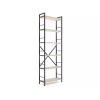 Стеллаж Nex Loft 1800x600x240 мм, 6 полок, ЛДСП, Антрацит / Дуб Артизан Стеллаж Nex Loft 1800x600x240 мм, 6 полок, ЛДСП, Антрацит / Дуб Артизан