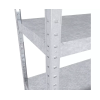 Raft metalic de depozitare Nex Budget 1600x800x400 mm, 4 rafturi metal, galvanizat