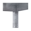 Raft metalic de depozitare Nex Budget 1600x800x400 mm, 4 rafturi metal, galvanizat