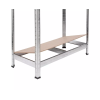 Raft metalic de depozitare Nex Budget 1800x600x400 mm, 5 rafturi MDF, galvanizat Raft metalic de depozitare Nex Budget 1800x600x400 mm, 5 rafturi MDF, galvanizat