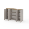 Комода Nex Home B020, 1400x350x920 мм, PAL, Cashmere/Oak Artisan, NX-00000235