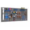 Перфорированная металлическая панель для инструментов NEX 1215x575x15 мм, Антрацит Перфорированная металлическая панель для инструментов NEX 1215x575x15 мм, Антрацит