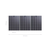 Перфорированная металлическая панель для инструментов NEX 1215x575x15 мм, Антрацит Перфорированная металлическая панель для инструментов NEX 1215x575x15 мм, Антрацит