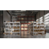 Raft metalic de depozitare Nex Titan 2160x1200x600 mm, 5 rafturi PAL, galvanizat