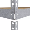 Raft metalic de depozitare Nex Titan 2160x1200x600 mm, 5 rafturi PAL, galvanizat