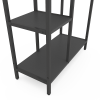 Стеллаж Nex Loft Cascade 1780x700x300 мм, 7 полок, ЛДСП, Антрацит / Антрацит Стеллаж Nex Loft Cascade 1780x700x300 мм, 7 полок, ЛДСП, Антрацит / Антрацит