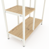 Стеллаж Nex Loft Cascade 1780x700x300 мм, 7 полок, ЛДСП, Белый / Дуб Артизан Стеллаж Nex Loft Cascade 1780x700x300 мм, 7 полок, ЛДСП, Белый / Дуб Артизан