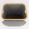 Cos pentru rufe Jumi, capacitate 80 L, Gri Cos pentru rufe Jumi, capacitate 80 L, Gri