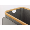 Cos pentru rufe Jumi, capacitate 80 L, Gri Cos pentru rufe Jumi, capacitate 80 L, Gri