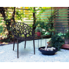 Scaun terasa Jumi ALBERO din plastic, Negru Scaun terasa Jumi ALBERO din plastic, Negru