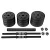 Регулируемые битумные гантели Spokey Pondus, 2x10 кг (20 кг)