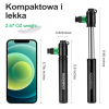 Pompa pentru bicicleta din aluminiu ROCKBROS, 110 PSI - 42320001001 Pompa pentru bicicleta din aluminiu ROCKBROS, 110 PSI - 42320001001