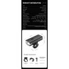Lanterna frontala pentru bicicleta ROCKBROS 3000LM, cu bateria externa - 24710008001 Lanterna frontala pentru bicicleta ROCKBROS 3000LM, cu bateria externa - 24710008001