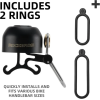 Sonerie pentru bicicleta ROCKBROS 2024-1A, negru - 340001001