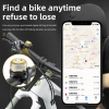 Sonerie pentru bicicleta ROCKBROS, Apple AirTag, Antifurt , Model Clasic, negru - 34210003001
