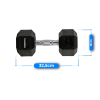 Гантель HEXAGONAL DUMBBELLS Thunder 12.5 кг Гантель HEXAGONAL DUMBBELLS Thunder 12.5 кг