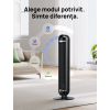 Ventilator turn DREO Nomad DR-HTF014, 8 viteze, 4 moduri de functionare,telecomanda, negru