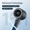 Ventilator portabil de mina JISULIFE Pro1 S, autonomie 3-15h, baterie 5000mAh, 100 viteze, Maro Ventilator portabil de mina JISULIFE Pro1 S, autonomie 3-15h, baterie 5000mAh, 100 viteze, Maro