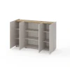 Комод Nex Home B020, 1400x350x920 мм, PAL, Cashmere/Древесина Artisan Oak, NX-00000235 Комод Nex Home B020, 1400x350x920 мм, PAL, Cashmere/Древесина Artisan Oak, NX-00000235